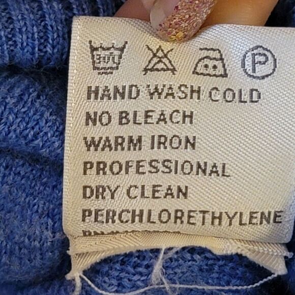 Peter Millar Blue Cape Sweater Vest Men's Size Large Extra Fine Italian Merino - Picture 6 of 8